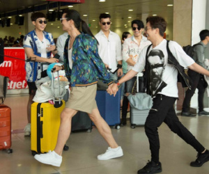 Running Man Việt: BB Trần nắm chặt tay Ngô Kiến Huy cùng cả đội 'thẳng tiến' Nha Trang