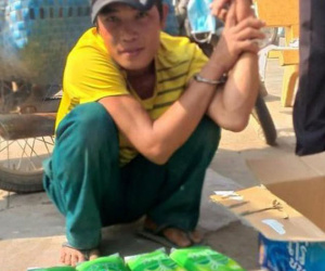9X vận chuyển 15 kg ma tuý bằng xe máy không biển