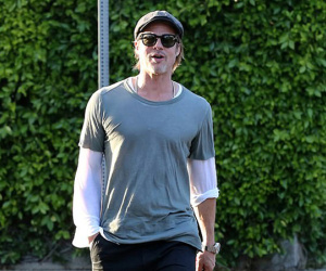 Brad Pitt cười khi được hỏi chuyện tái hợp Jennifer Aniston