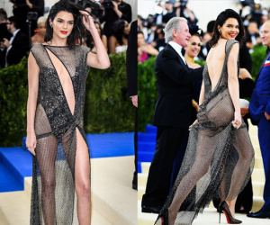 Kendall Jenner mặc hở táo bạo nhất lịch sử Met Gala