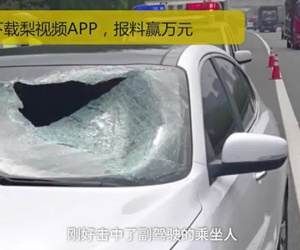 Video: Thanh sắt rơi từ xe tải đâm xuyên kính lái, giết người trên ôtô khác