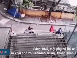 Người thoát nạn vụ ôtô Camry cán chết người: 'Chiếc xe lùi như điên'