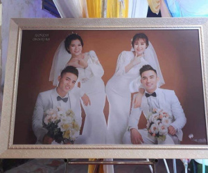 Cặp anh em song sinh tổ chức đám cưới cùng một ngày được dân mạng rần rần vỗ tay chúc phúc