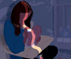 Mới sinh con được 10 ngày em đã phải ôm con bỏ nhà đi vì không chịu nổi hành động quá đáng của bố ruột
