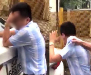 Thực nghiệm việc thầy dạy lái xe dùng tay tác động vào chân học viên trong vụ tố sờ đùi