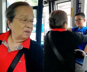 Clip 'Dung Ma Ma' Lý Minh Khải từ chối ngồi ghế trên xe bus để nhường chỗ cho trẻ em gây sốt mạng xã hội
