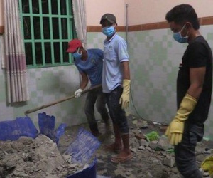 Vụ 2 xác chết đang phân hủy trong bồn nhựa: Một thi thể bị 'ướp trà', quấn kỹ vào bọc nylon trước khi đổ bê tông