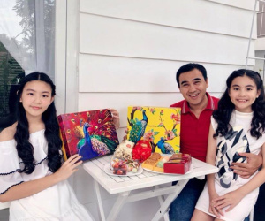 2 cô con gái nhà Quyền Linh: Cô chị được ví như Trương Bá Chi, cô em gây ấn tượng nhờ đặc điểm 'ăn tiền' này