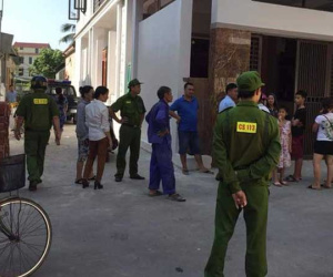 Án mạng kinh hoàng ở Nghệ An: Chồng nghi cứa cổ vợ rồi rạch bụng tự sát