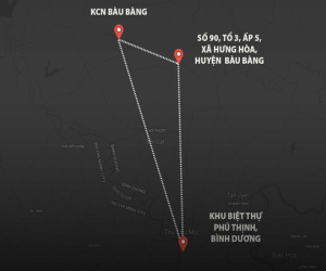 Video: Ba điểm bị khám xét vụ th i thể trong khối bêtông ở Bình Dương