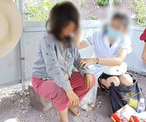 Cô gái tâm thần, nghi bị hiếp dâm đến mang thai đôi 8 tháng đã tìm được người thân