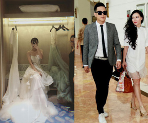 MC Minh Hà bất ngờ khoe ảnh thử váy cưới, dân mạng đồng loạt đồn đoán chuẩn bị lên xe hoa với Chí Nhân