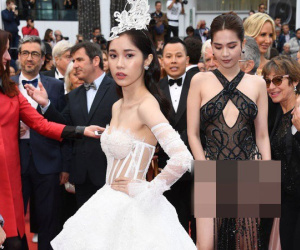 Thêm mỹ nhân Việt xuất hiện tại Cannes: Ăn mặc diêm dúa, cố tình chơi trội, hoá ra là người quen của Ngọc Trinh
