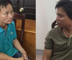 Hai người đàn ông bị bắt khi đang giao dịch nửa tấn pháo