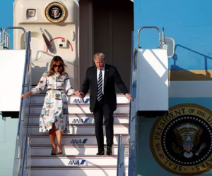 Động đất rung chuyển Tokyo trước khi ông Trump đến Nhật Bản