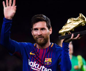 Messi giành Chiếc giày vàng, lập kỷ lục vô tiền khoáng hậu