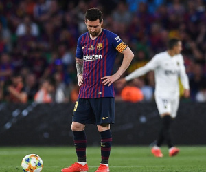 Barca 1-2 Valencia: Messi ghi bàn, Barca vẫn gục ngã ở chung kết cúp Nhà Vua