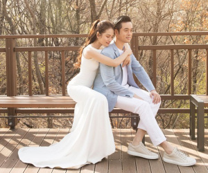 Cận ngày trọng đại, Dương Khắc Linh - Ngọc Duyên tung trọn bộ ảnh cưới lãng mạn tại Hàn Quốc