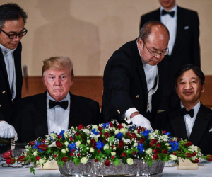Nhật hoàng đón TT Trump linh đình, nhưng các lãnh đạo khác phải đợi