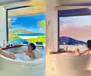 Bằng chứng Bảo Anh - Hồ Quang Hiếu đã quay lại đây chứ đâu: Cùng đăng tải ảnh trong một phòng tắm?