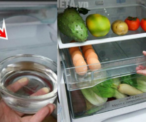 Đặt bát nước vào tủ lạnh trước khi đi ngủ, sáng hôm sau nàng dâu 'giật mình' khi thấy kết quả