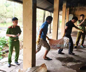 Lạng Sơn: Bắt giữ 7 bao tải chứa nầm lợn chuyển đen, bốc mùi thối