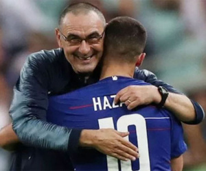 Sarri: 'Rất buồn vì Hazard chia tay Chelsea'