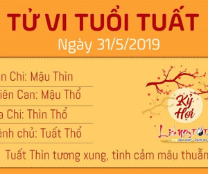 Tử vi thứ 6 ngày 31/5/2019 của 12 con giáp: Thân được Quý nhân phù trợ, Sửu bị lừa gạt suýt tiền mất tật mang