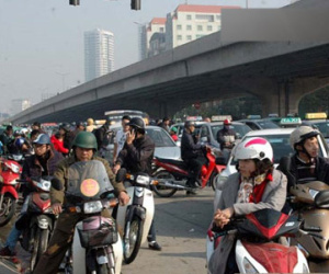 Biển người rời Thủ đô về quê dịp Tết dương lịch 2015