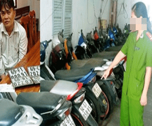 Bắt "ông trùm" 3.500 vụ trộm xe máy, tiêu thụ xuyên quốc gia
