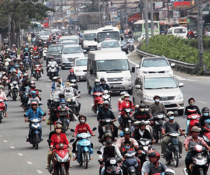 Đường về TP Hồ Chí Minh sau Tết Dương lịch đã bớt khổ