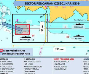 Vụ rơi máy bay QZ 8501: Mới có 9 thi thể được nhận dạng