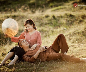 9X chụp ảnh cưới Chí Phèo - Thị Nở đậm chất Bắc Bộ