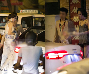 Angela Phương Trinh diện đồ "mát mẻ" lái siêu xe mới tậu đi ăn đêm