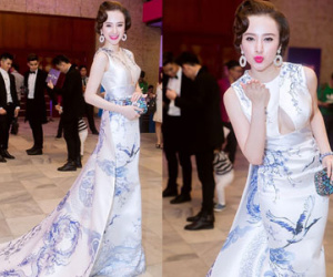 Angela Phương Trinh lộng lẫy như nữ hoàng trên thảm đỏ