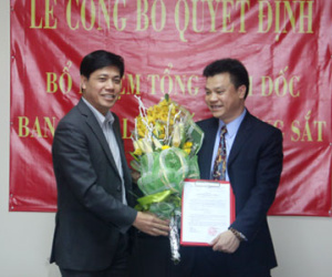 Bổ nhiệm Tổng giám đốc mới Ban quản lý dự án đường sắt trên cao