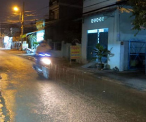 Miền Tây xuất hiện mưa trái mùa