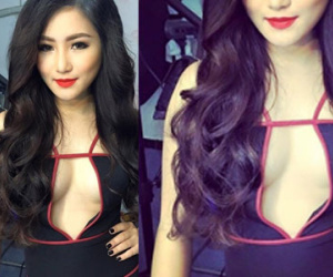 Hương Tràm lại tiếp tục gây "sốc" với trang phục hở bạo