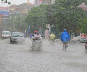 Trời rét, mưa rào rải rác một số nơi