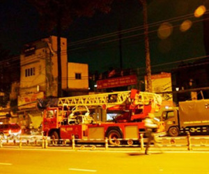 TPHCM: Sập sàn bê tông lúc rạng sáng, công nhân tháo chạy