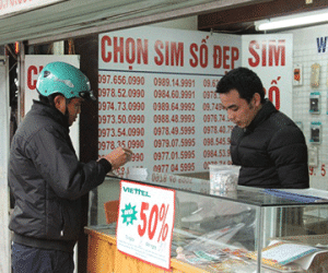 Bỏ sim 11 số: Người Hà Nội lo mất tiền, Sài Gòn săn số đẹp