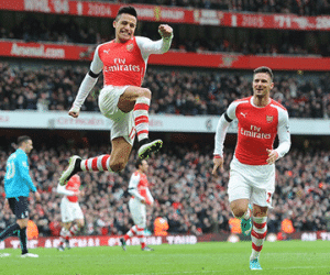 Arsenal 3-0 Stoke: Alexis Sanchez tỏa sáng rực rỡ