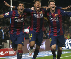 Barca 3-1 Atletico: "Đinh ba MNS" ra oai