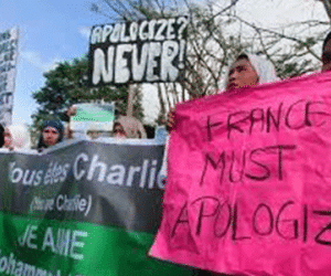 Hàng nghìn người Hồi giáo biểu tình phản đối tạp chí Charlie Hebdo