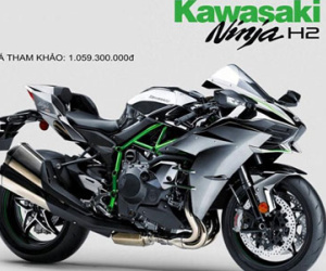 Kawasaki Ninja H2 chính hãng giá trên 1 tỷ tại Việt Nam