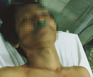 Truy tìm người phụ nữ chém nhân tình gục xuống bên đường