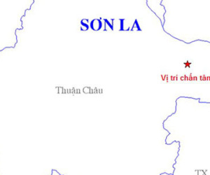 Sơn La động đất gần 4 độ richter