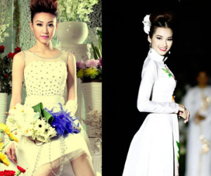 So nhan sắc hai "cô dâu tháng 2" của showbiz