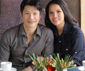Dustin Nguyễn tình tứ với Bebe Phạm
