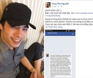 Kenny Sang phủ nhận tin nhắn "đe dọa" Tùng Tôm